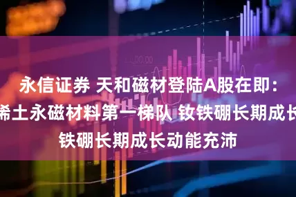 永信证券 天和磁材登陆A股在即：跻身国内稀土永磁材料第一梯队 钕铁硼长期成长动能充沛