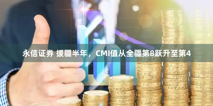 永信证券 援疆半年，CMI值从全疆第8跃升至第4